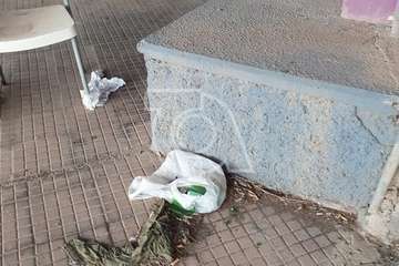  La Estación de Guaguas de Telde, un chiquero (Foto TA)